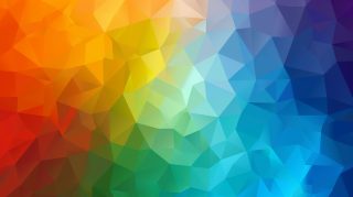 Cool Geometric AI HD Wallpaper for Desktop