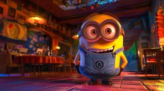 Chilled Vibes: Cool Minion Desktop Background