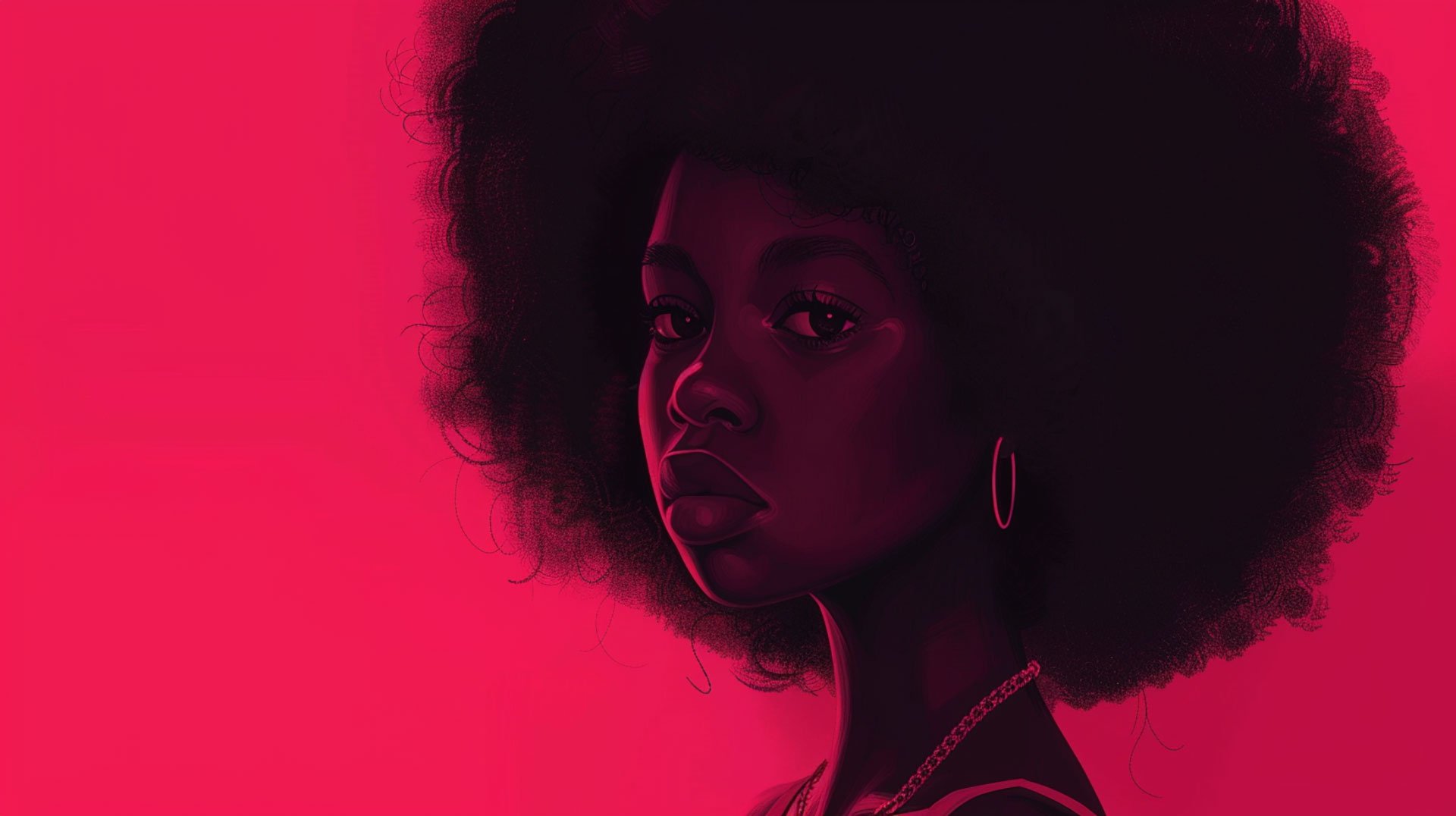 Precious Black Girl: Free Ultra HD Wallpaper