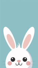 HD Cute Bunny Wallpaper: Adorable Mobile Background