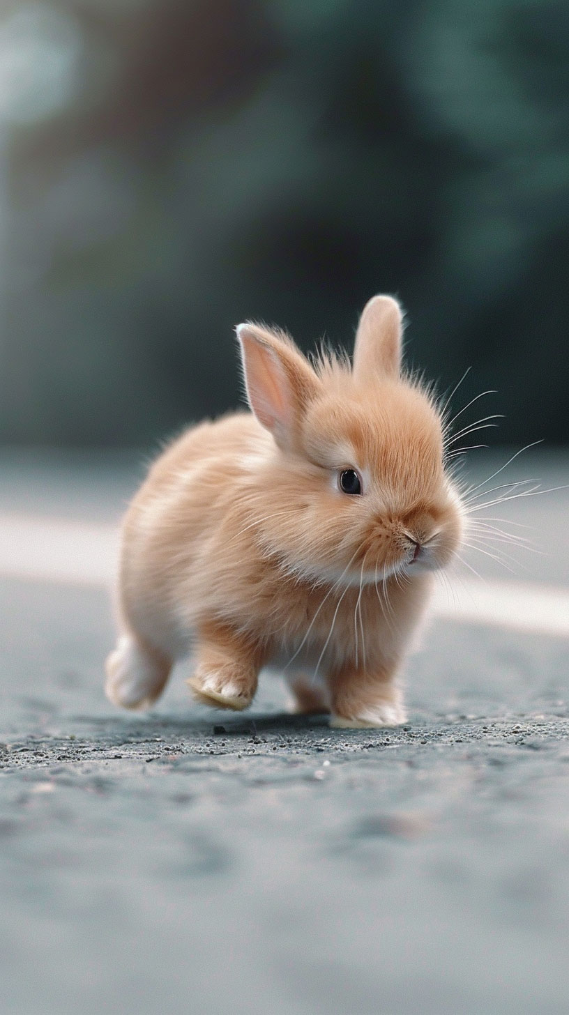 Cute Bunny Mobile Wallpaper: Cuteness Overload