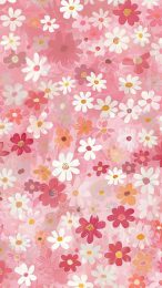 Darling Daisy Delights: Smartphone Backgrounds