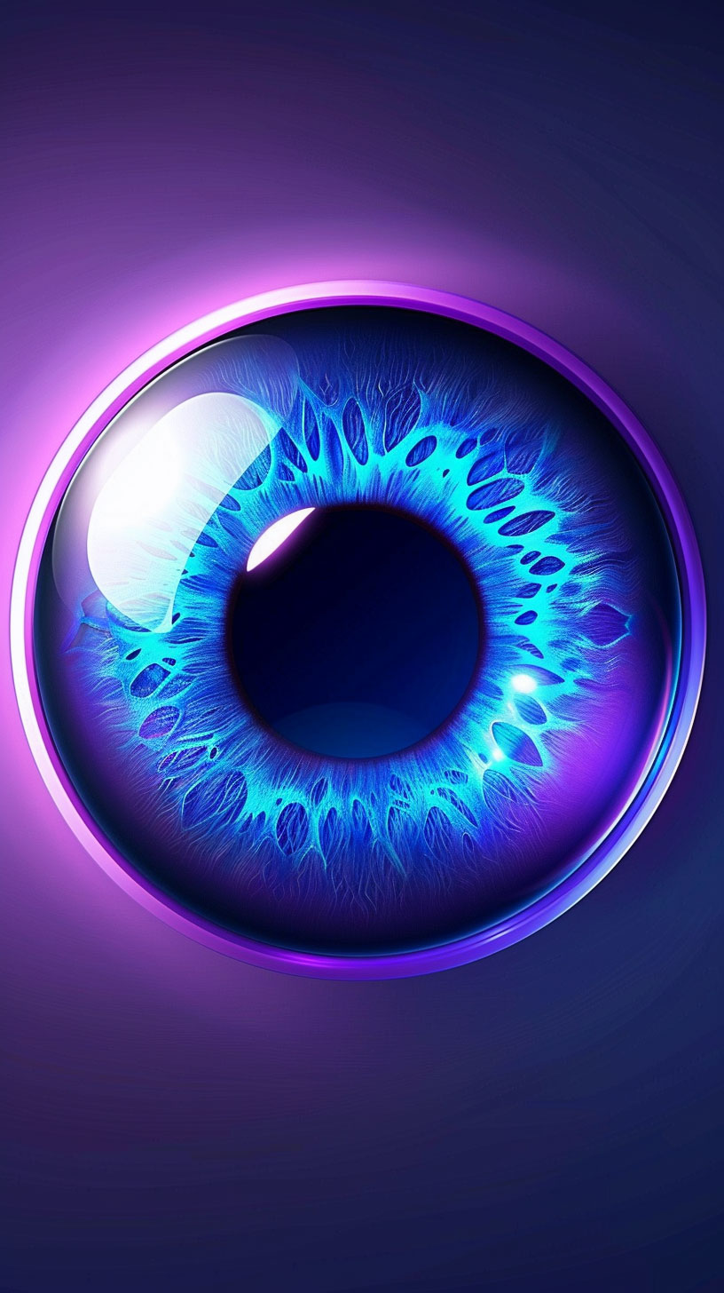 Sweet Cute Evil Eye Mobile Backgrounds