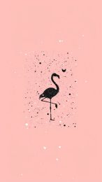 Adorable Flamingo Wallpaper for Android