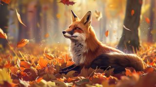 4K Cute Fox Mobile Background for Android