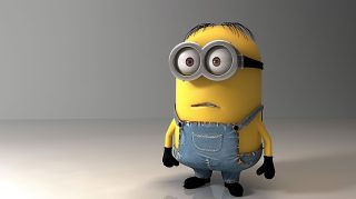 Download Free Adorable Minion AI Wallpaper