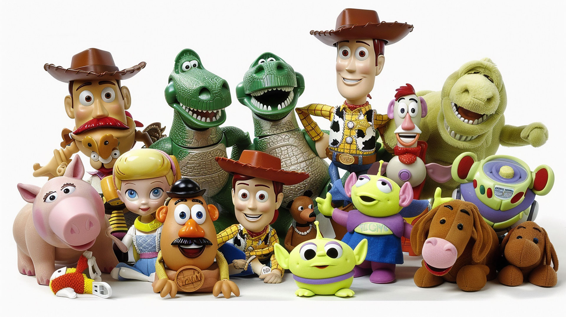 8K Cute Toy Story AI Wallpaper for Ultra HD Screens