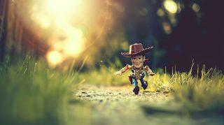 High-Resolution Cute Toy Story AI Wallpaper 1920x1080