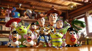 Ultra HD Cute Toy Story AI Digital Background