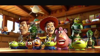 Cute Toy Story AI HD Wallpaper for Desktop