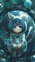 Beautiful HD cute anime wallpapers for mobile lock screens