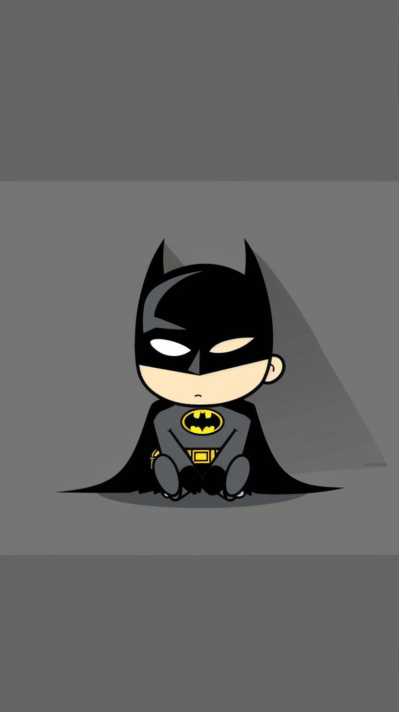 Adorable Batman iPhone Lock Screen Wallpaper HD