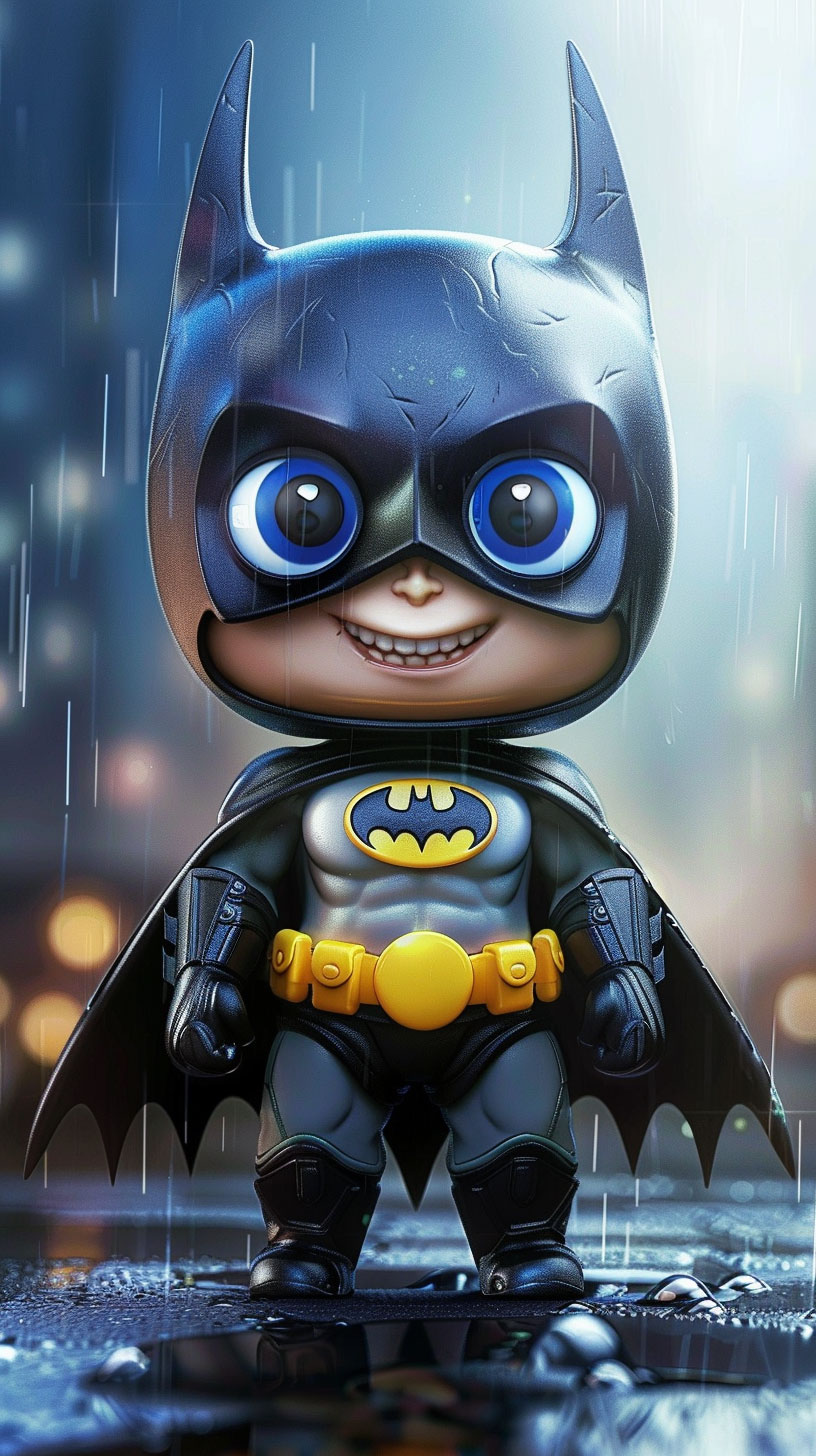 Free Cute Batman Wallpaper Download for iPhone Lock Screen