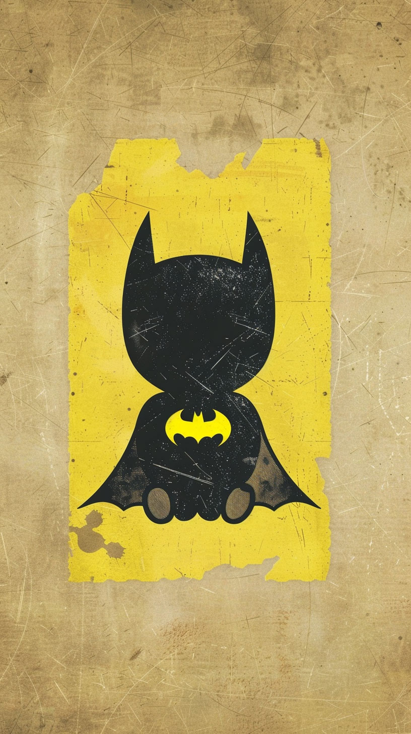 Download Cute Batman iPhone Lock Screen Wallpaper Free