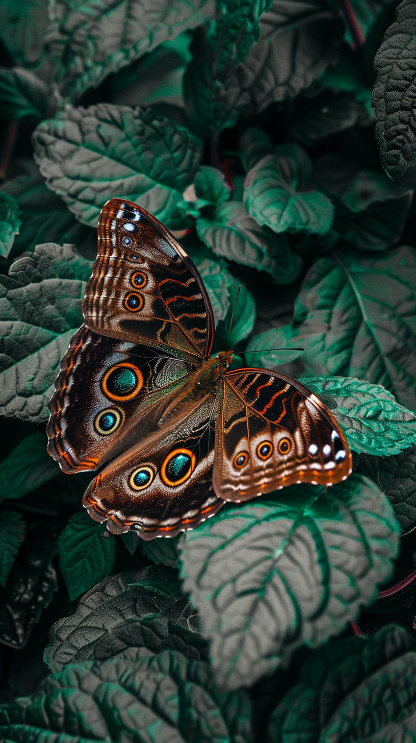 Playful Butterfly Dance Lock Screen