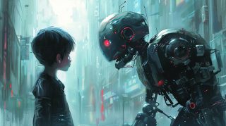 Best Free Cyborg Boy HD Wallpaper