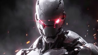 Download 4K Cyborg Boy Wallpaper