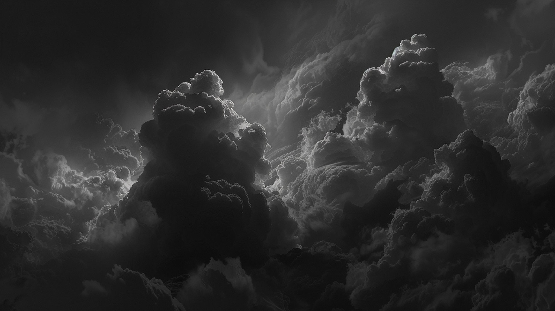 Dark Clouds AI Photos: 1920x1080 HD