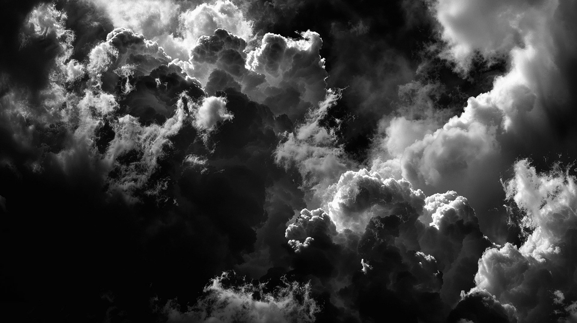 Stunning Dark Clouds AI Digital Backgrounds