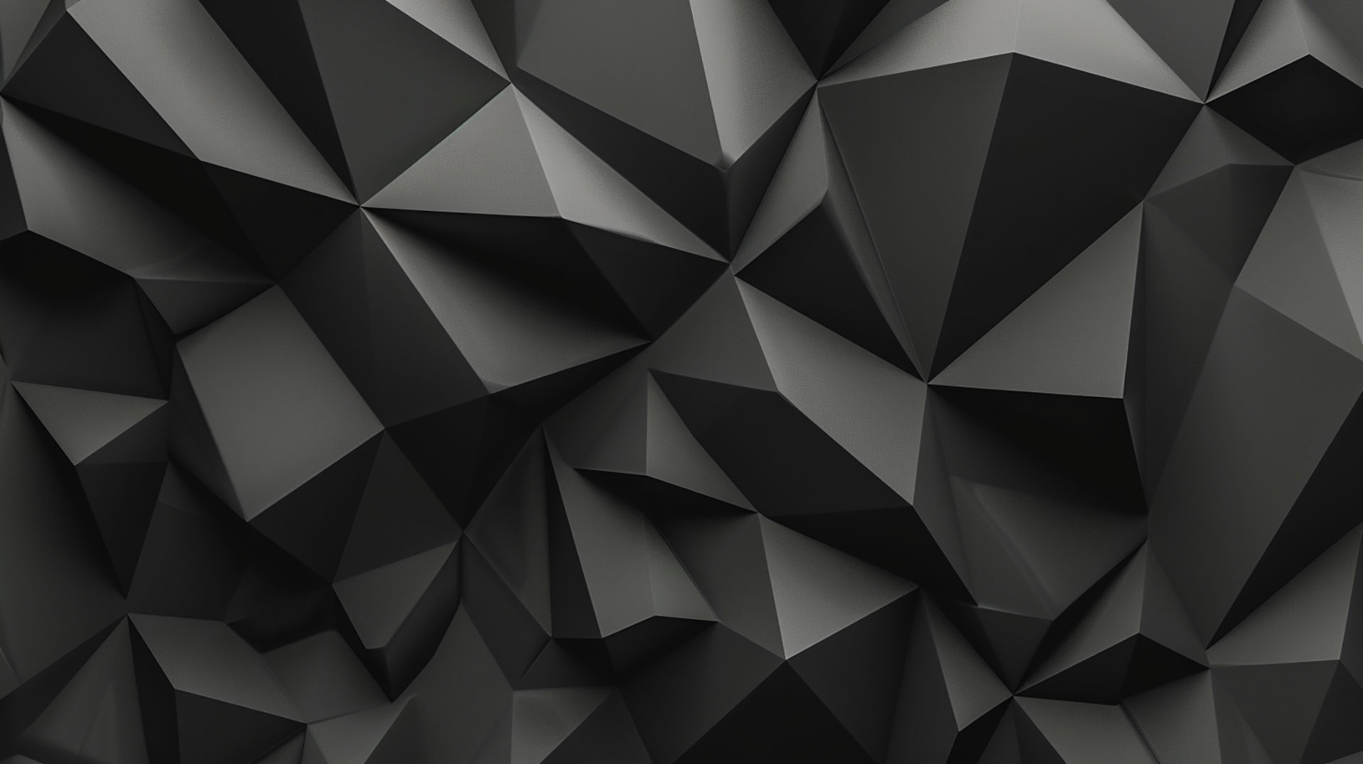 1920x1080 Dark Geometric AI Desktop Background