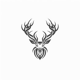 High Resolution Deer Hunting Logo for Outdoor Brands