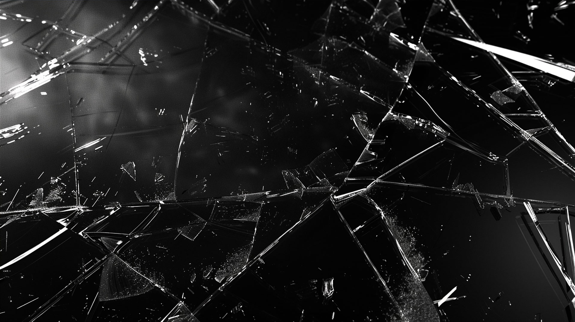 Broken Screen Wallpaper 1920x1080 Desktop