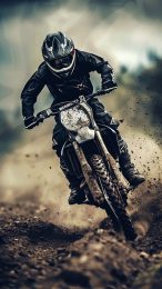 Stunning Dirt Bike Mobile Wallpaper for Google Pixel