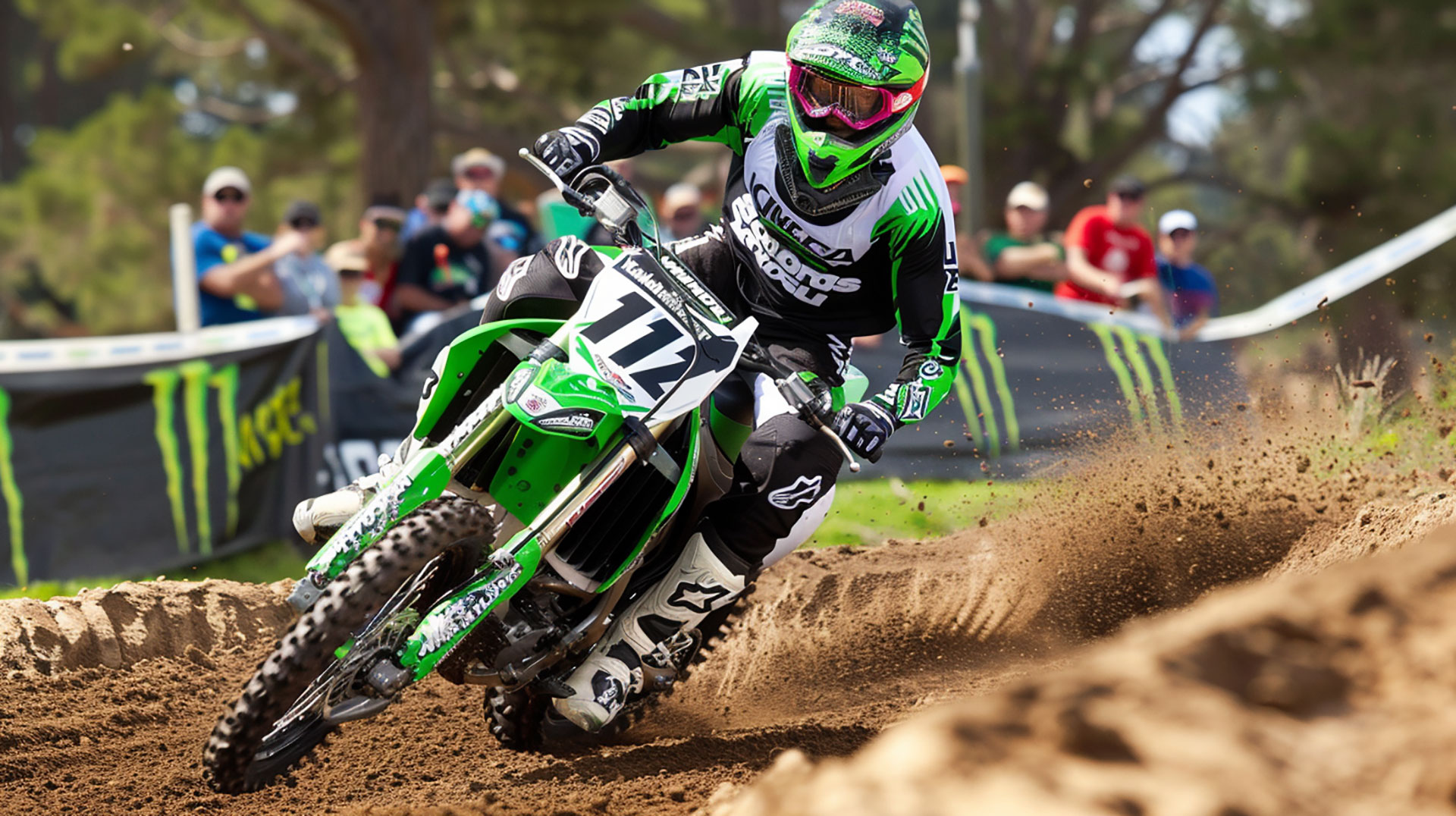 Intense Dirt Bike Ride: 4K HD Wallpaper Download