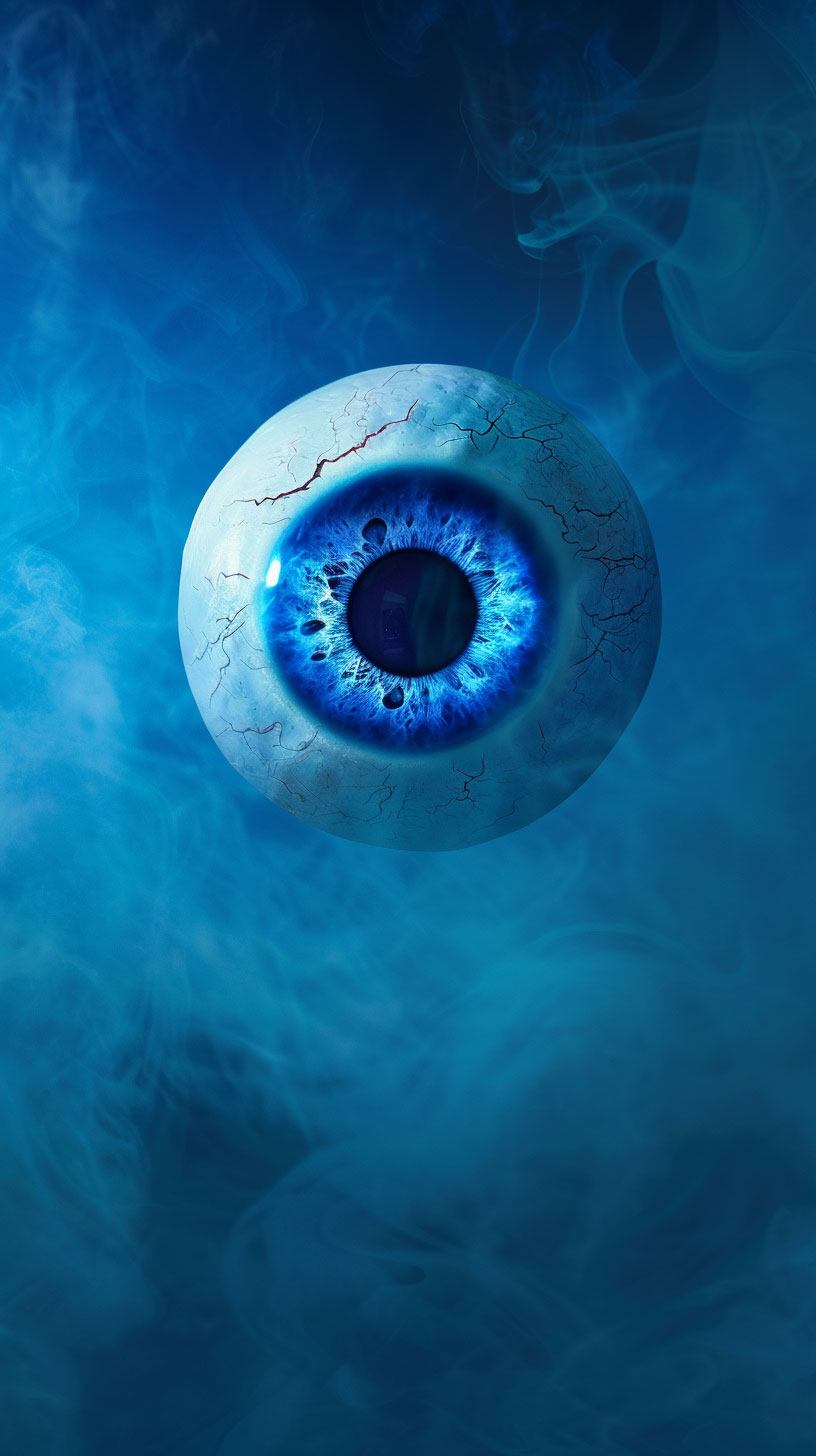 Whimsical Evil Eye Mobile Wallpapers for Sony Xperia