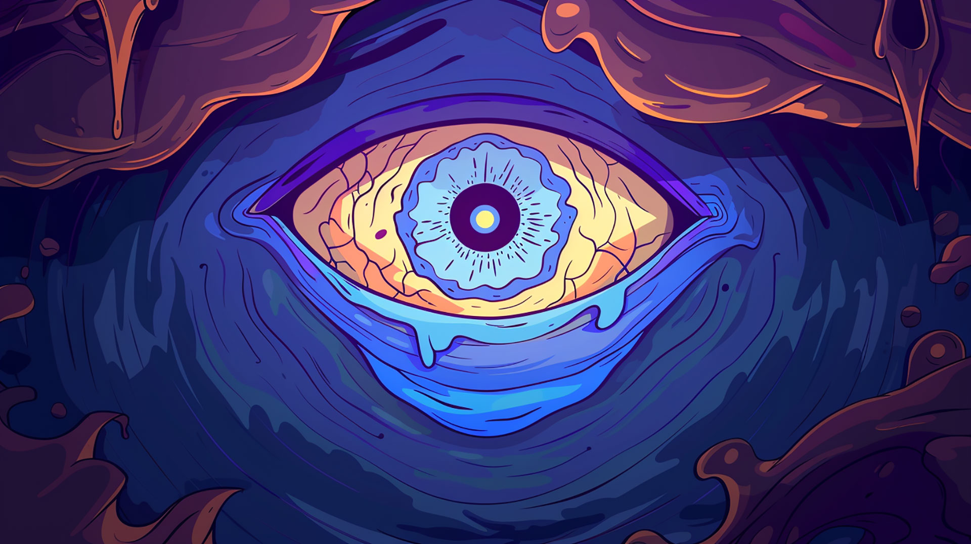 Beautiful Evil Eye AI Images for Your Desktop