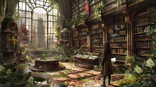 Fantasy Book Image: 16:9 HD Wallpaper for Desktop