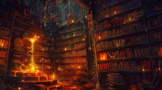 Fantasy Book: 4K Ultra HD Wallpaper for Desktop