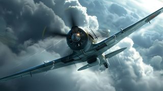 8K fighter airplane AI wallpaper for ultra HD screens