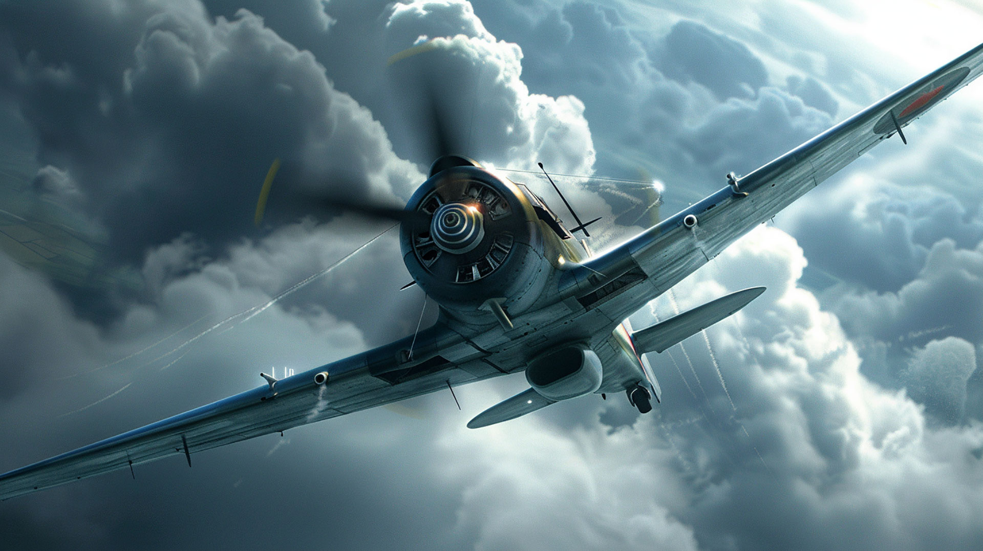 8K fighter airplane AI wallpaper for ultra HD screens