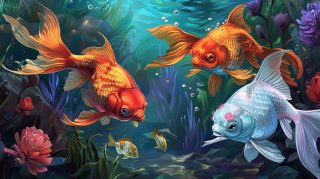 Exotic Fish AI Wallpaper Images