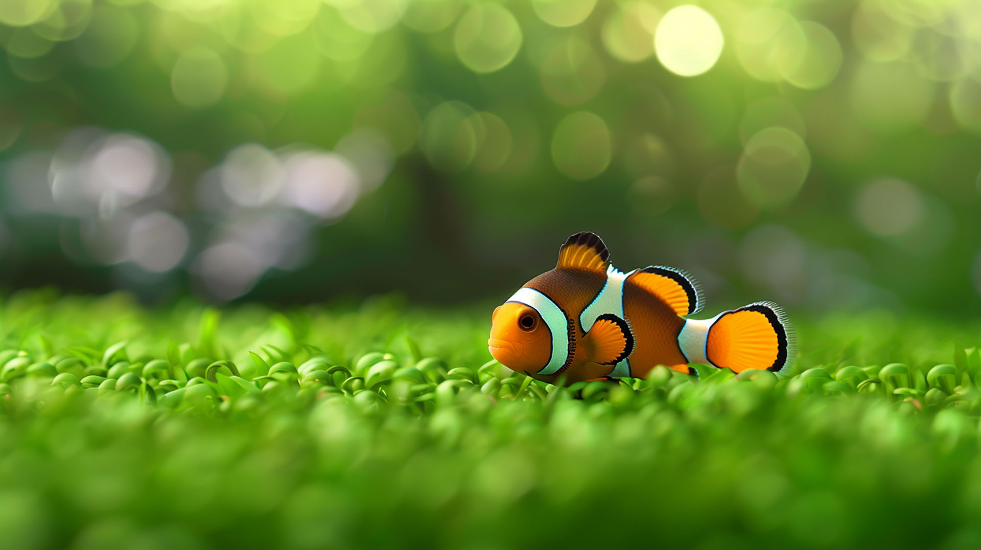 Aquatic Fish AI Desktop Wallpapers