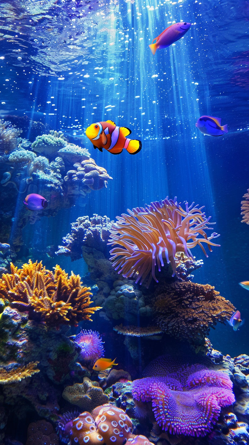 Dynamic Fish Tank Wallpaper for Android