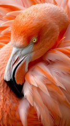 Vibrant Flamingo Mobile Backgrounds for Android