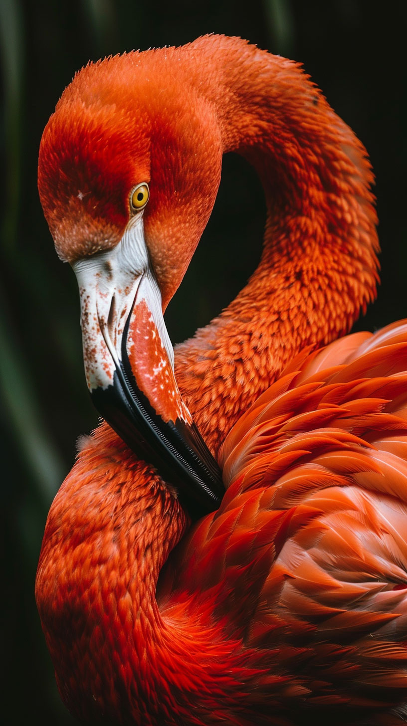 Serene Flamingo Mobile Wallpapers for Huawei