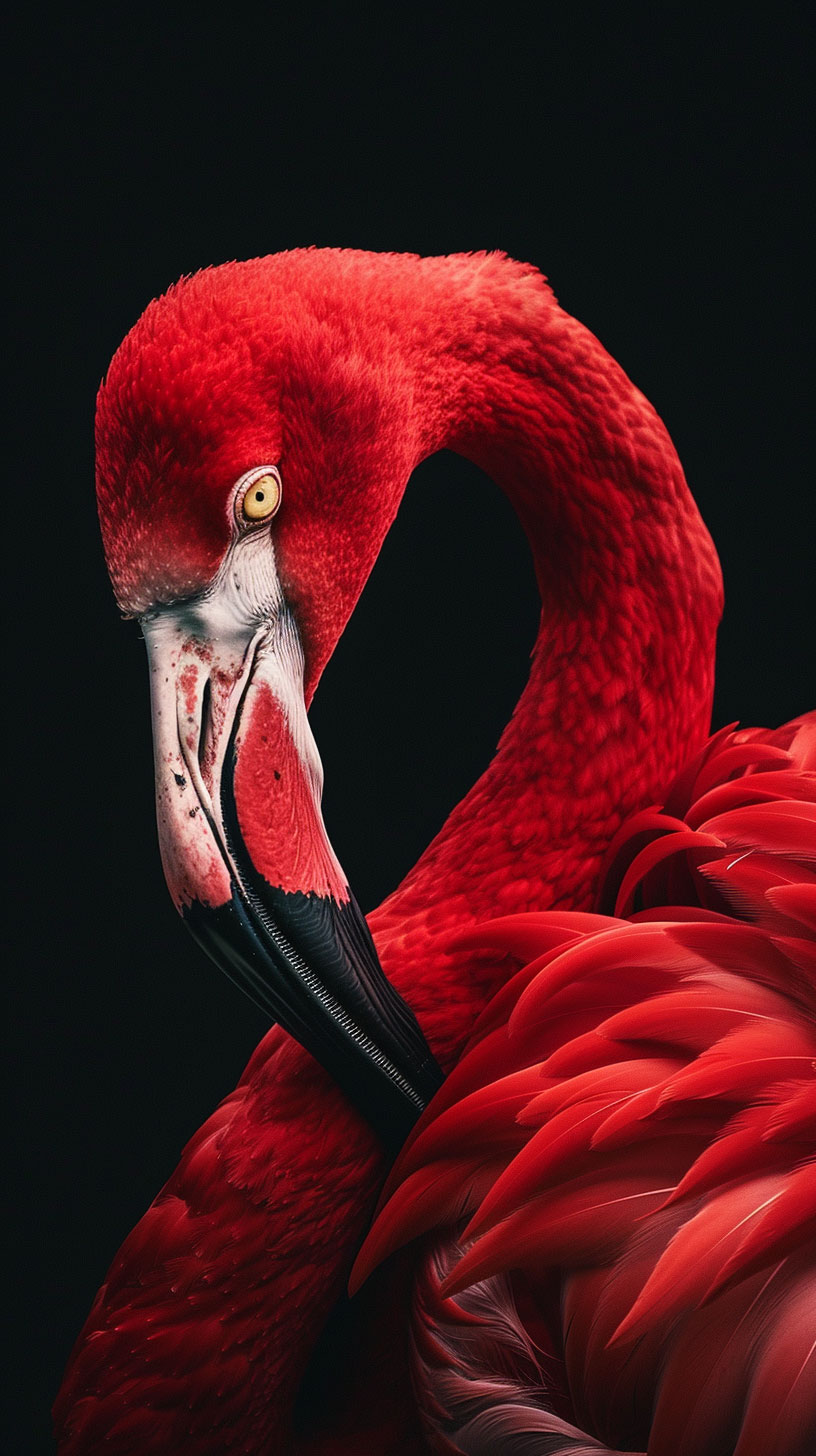 Flamingo Delights: iPhone Mobile Wallpapers