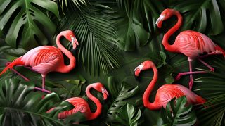 Beautiful Flamingo AI Images in Ultra HD