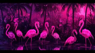 Flamingo AI: Free 4K Desktop Backgrounds