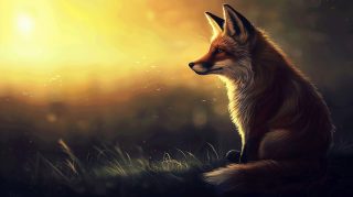 Enchanting Fox AI Image in 1920x1080