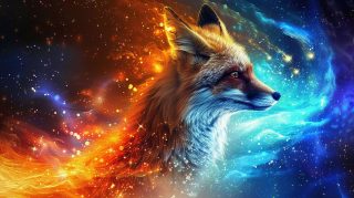 Charming Fox AI Image HD Wallpapers