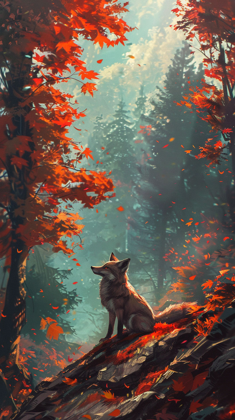 Stunning Fox Mobile Wallpaper for Google Pixel