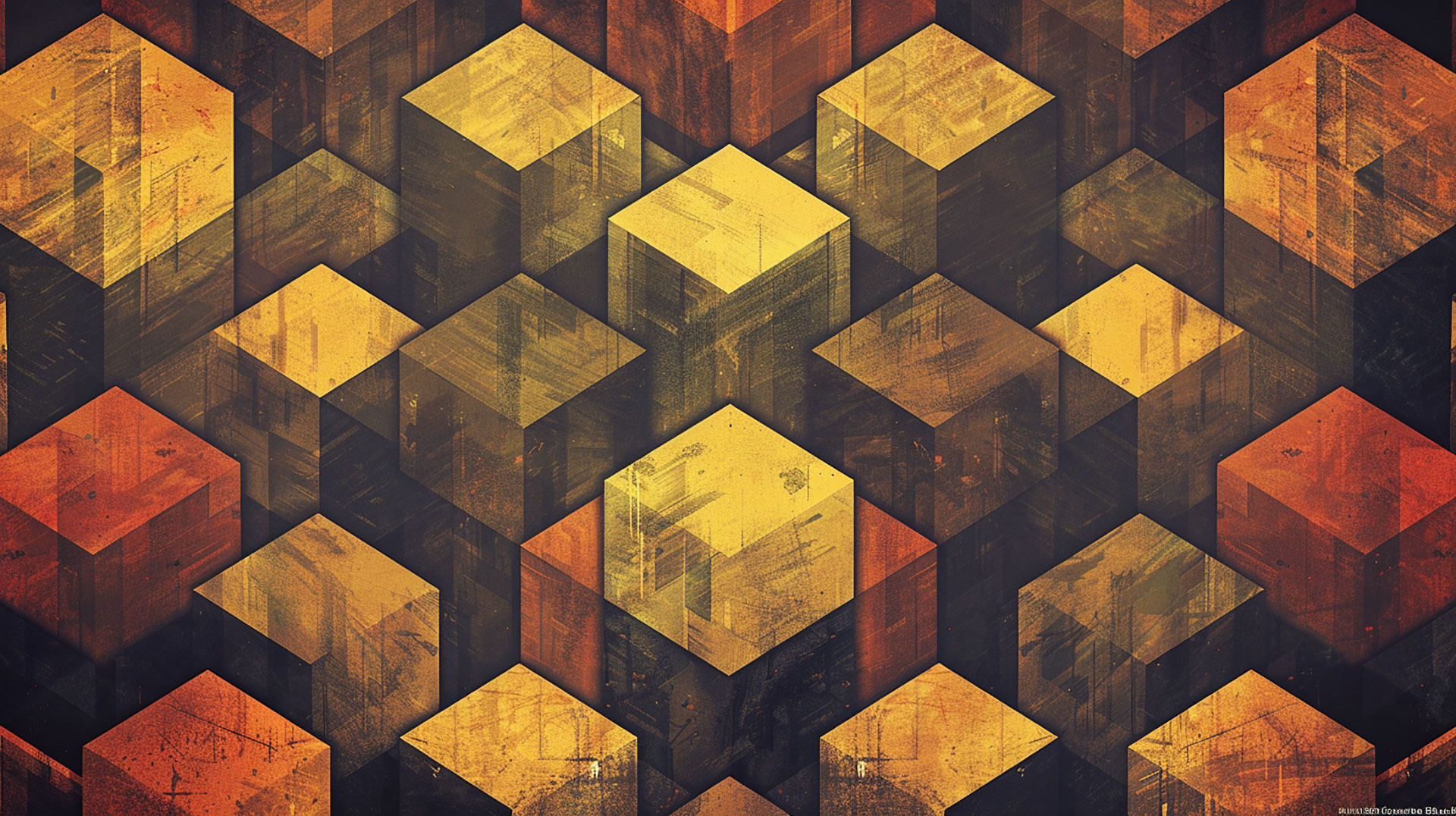 Download Free Geometric AI 4K Desktop Background