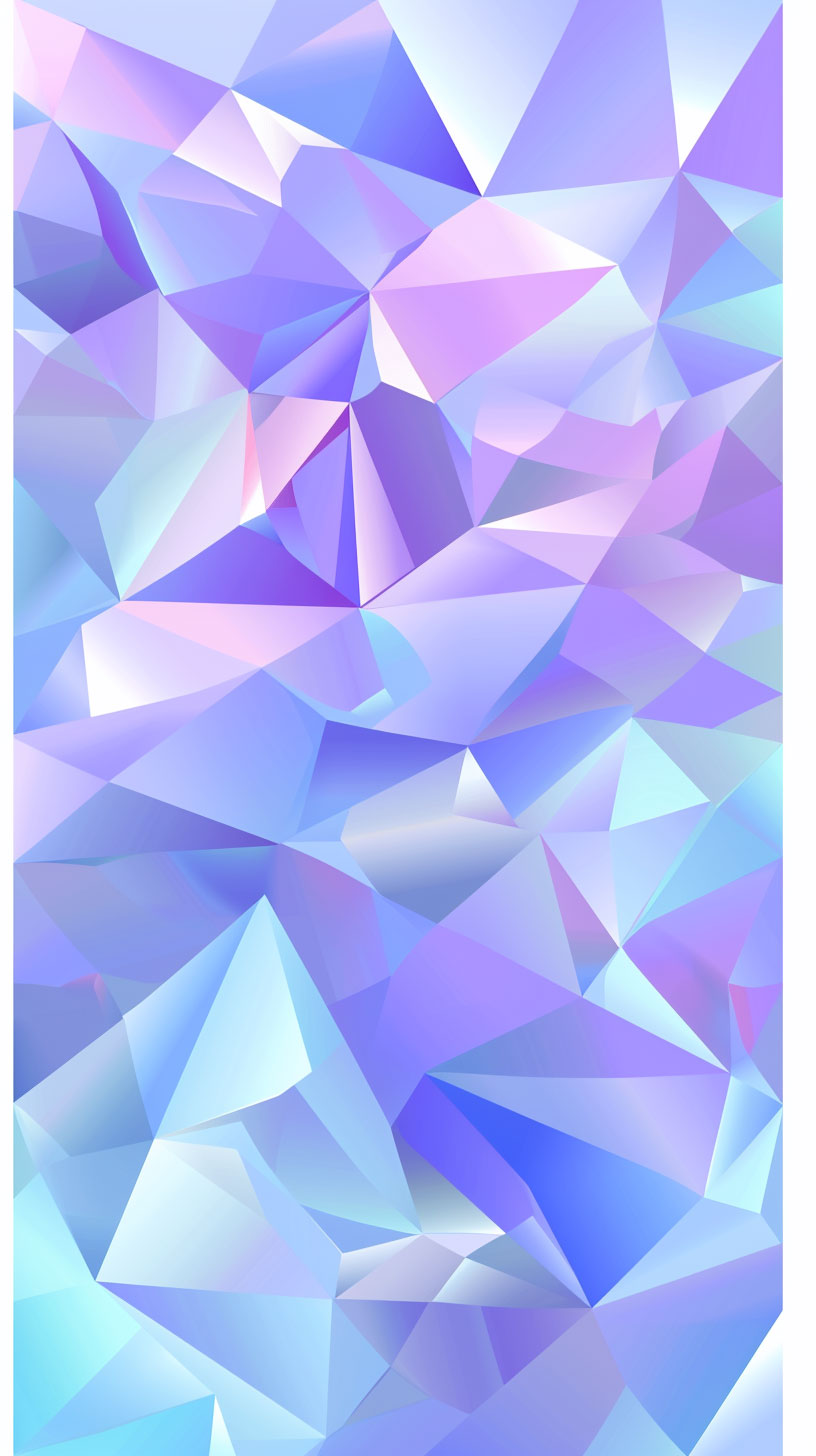 Colorful Geometric AI Wallpaper for Mobile Devices