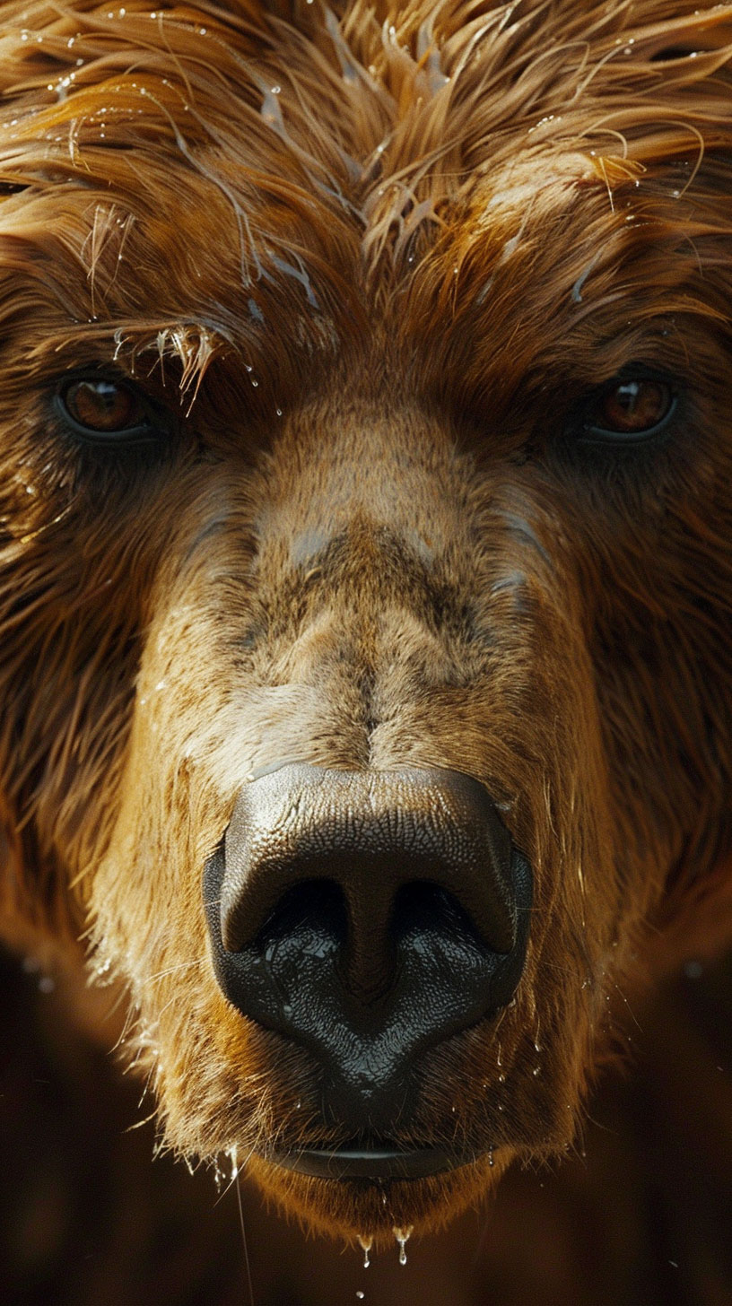 Grizzly Adventure: Brave Encounters on Your Phone