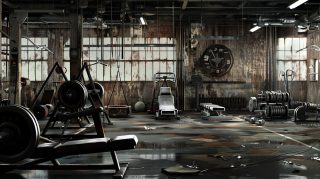 Transformative Fitness: Gym AI Image in Ultra HD