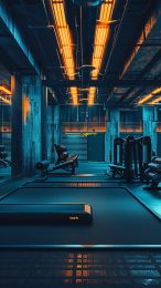 Powerful Gym AI Wallpaper for OnePlus Devices